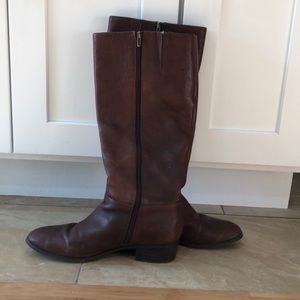 Brown boots size 11